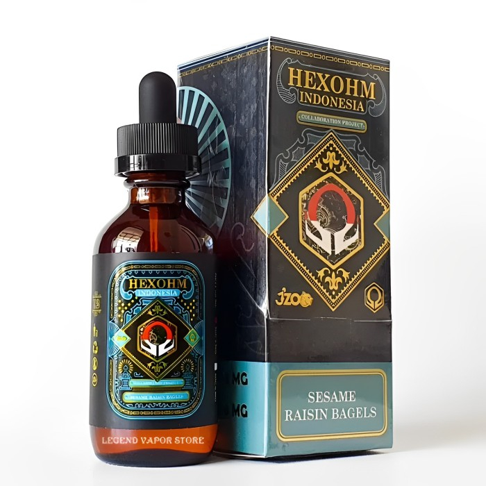 HEXOHM INDONESIA SESAME RAISIN BAGELS V2 60ML