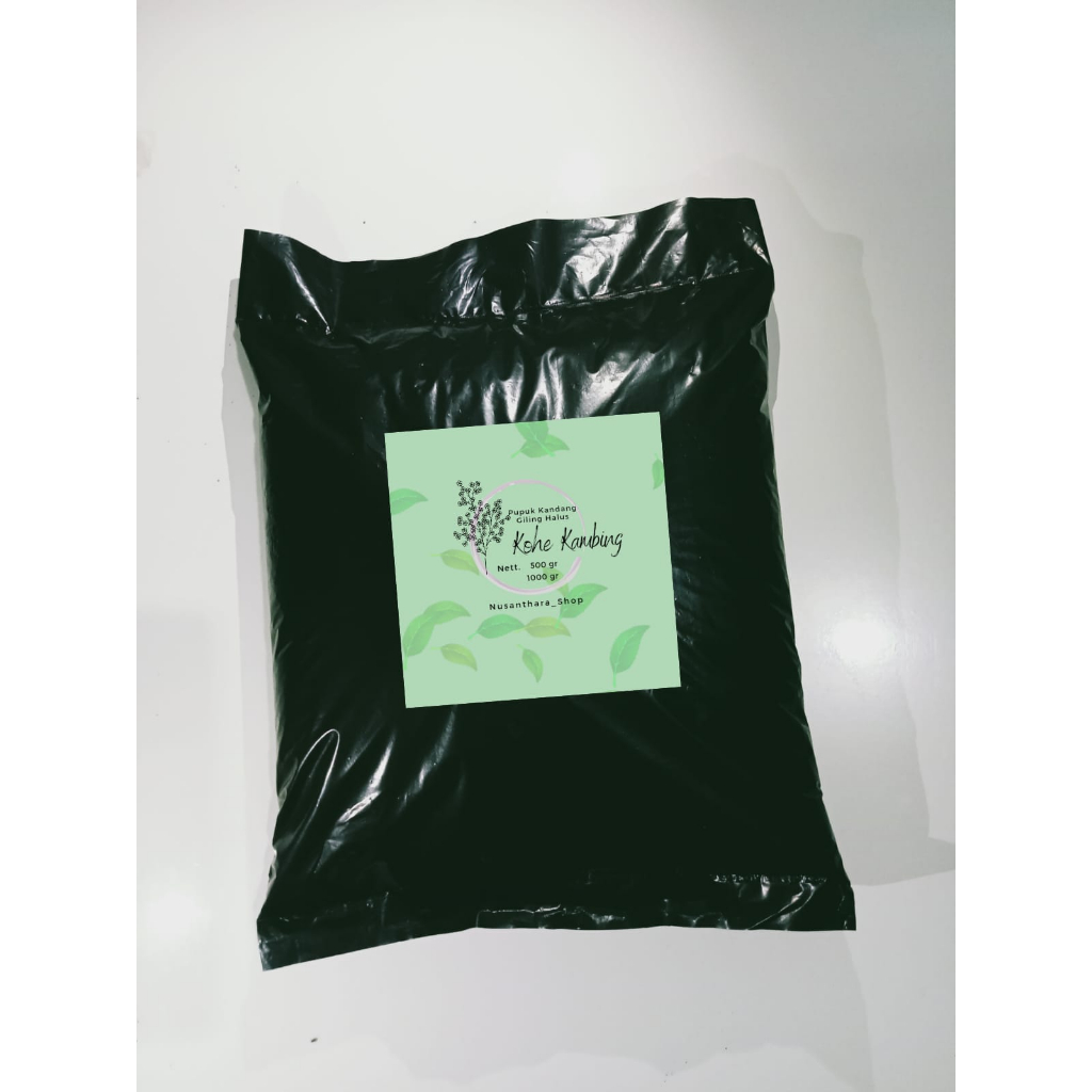 Pupuk kohe kambing giling/Pupuk organik