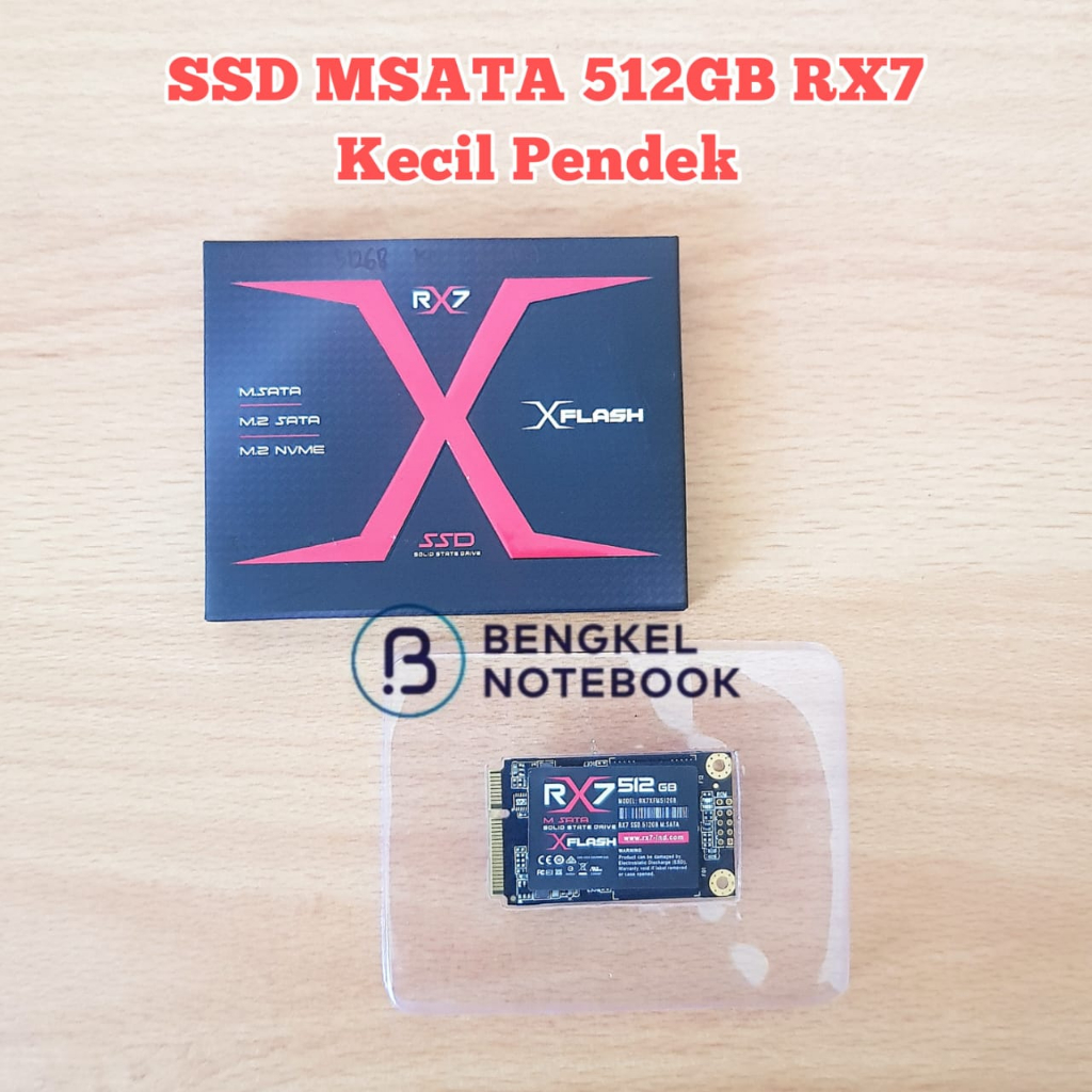 SSD MSATA 512GB RX7 SSD Kecil Pendek