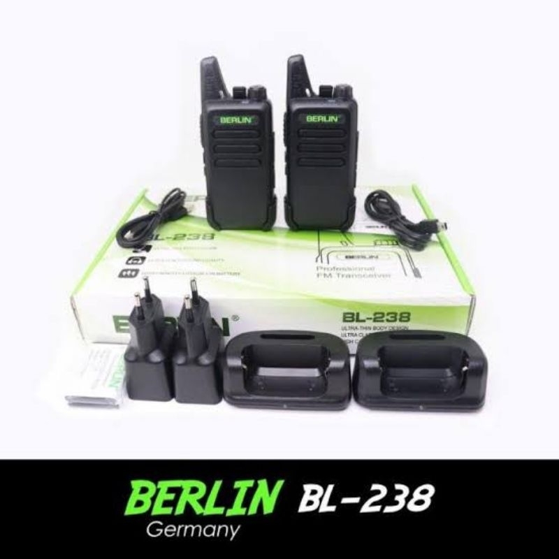 HT Berlin BL-238 2 pcs HT Berlin BL-238 Handy talkie Original Product