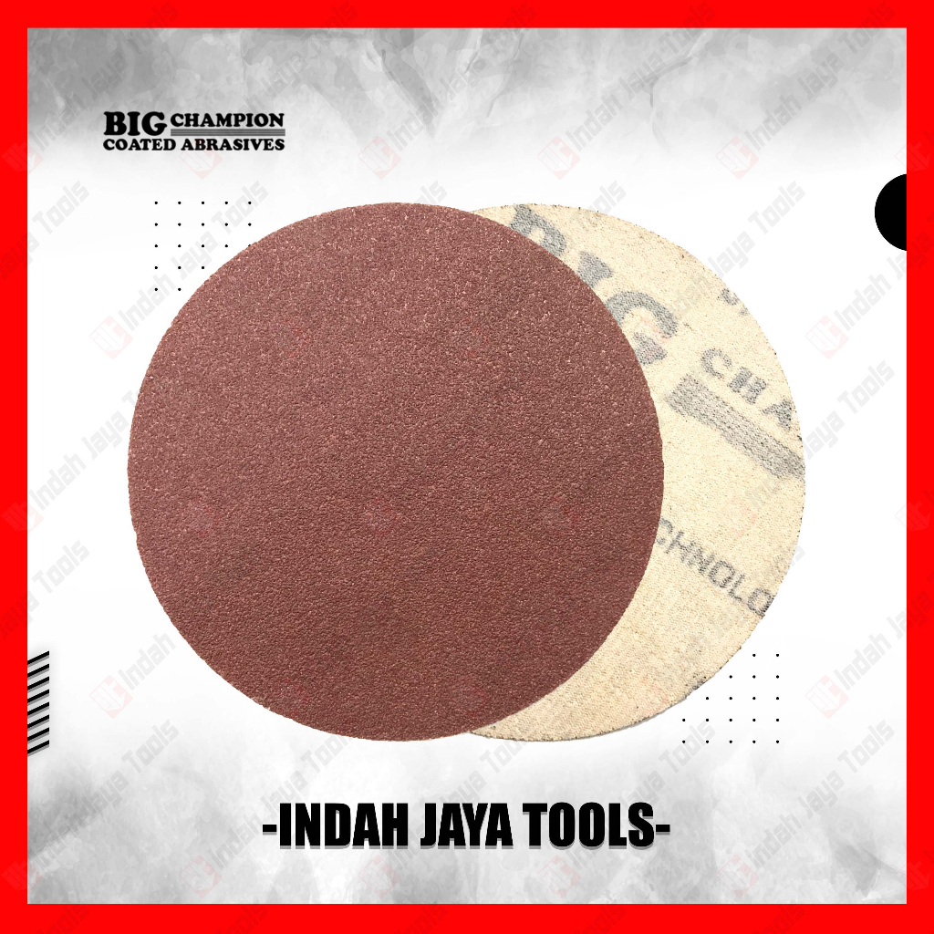 Amplas Bulat Tempel 5 Inch Grit 120 Disc 5&quot; Hamplas Perekat