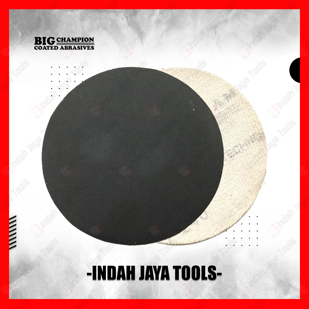 Amplas Bulat Tempel 5 Inch Grit 320 Disc 5&quot; Hamplas Perekat Bitec