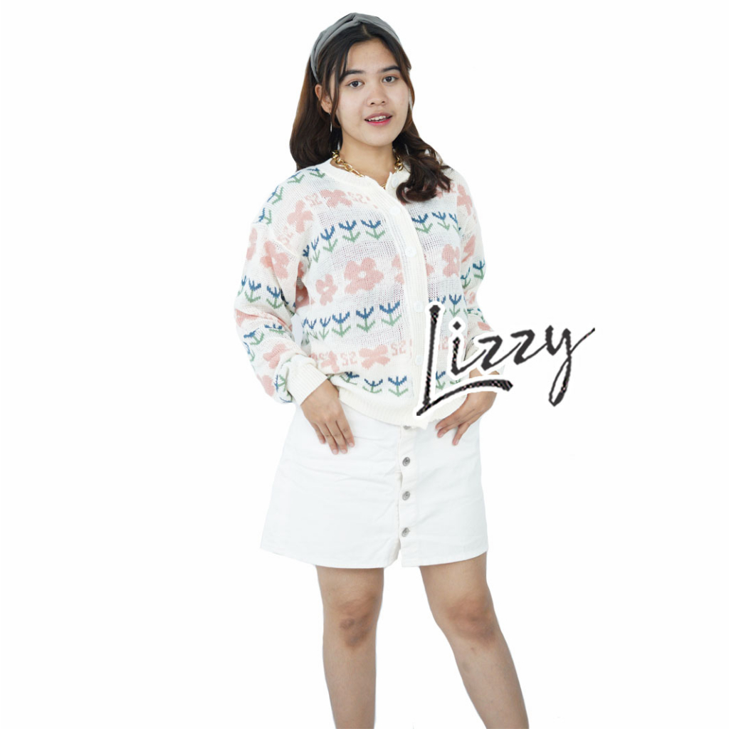 Lizzy - CARDIGAN FLORA PREMIUM