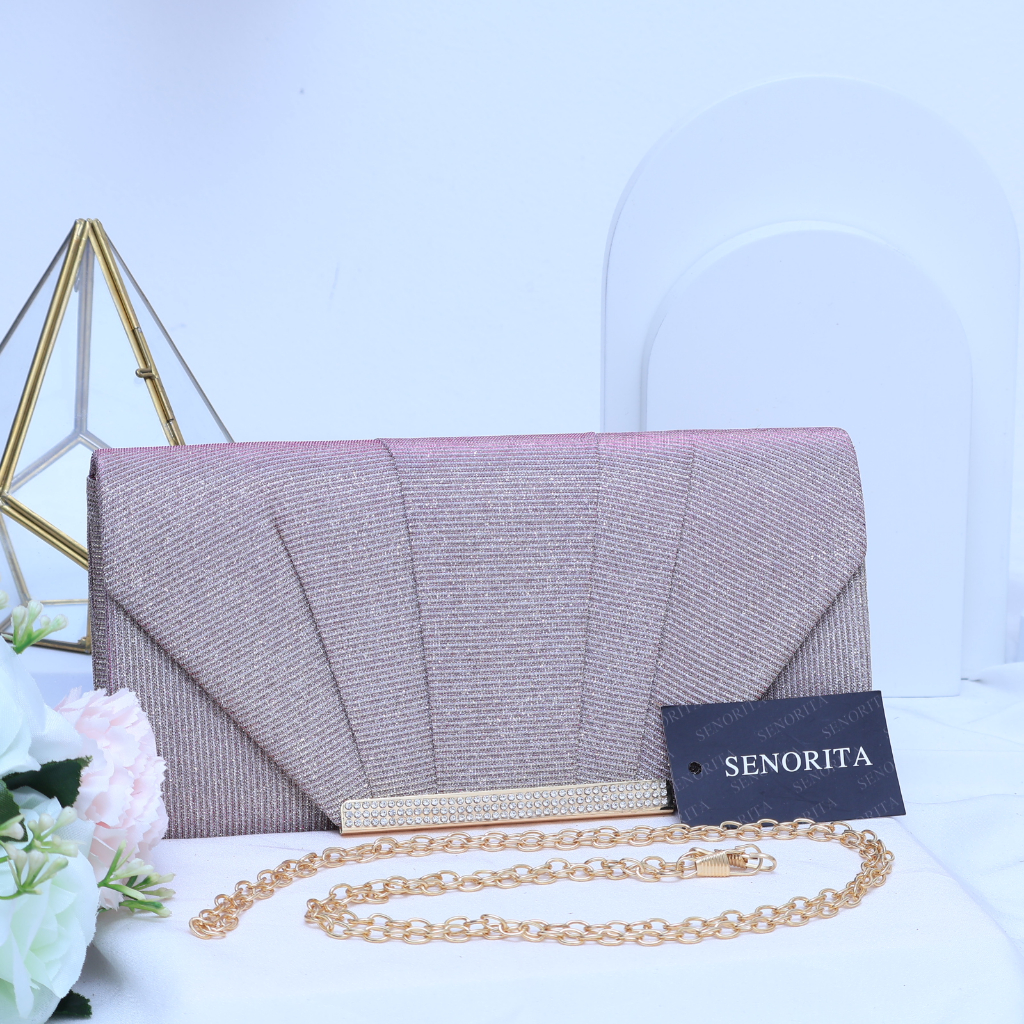 [ NEW ] Tas Pesta Clutch Wanita T3005 - SNR Size 23cm