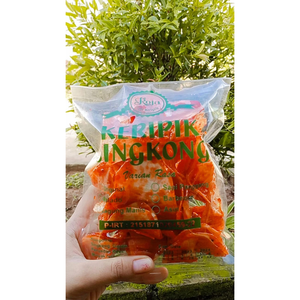 

Keripik singkong balado basah ROJA/200 gr