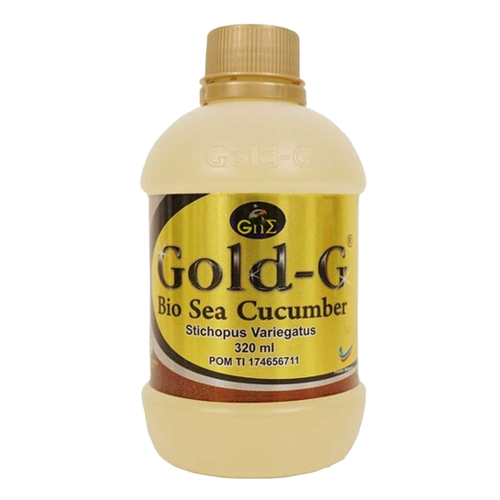 Gold G 500 ML Dan 320 ML Gamat Emas Bio Sea Cucumber Original 100%