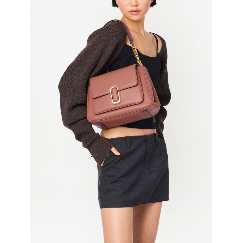 The Marc J Leather Chain Satchel MJSTB01