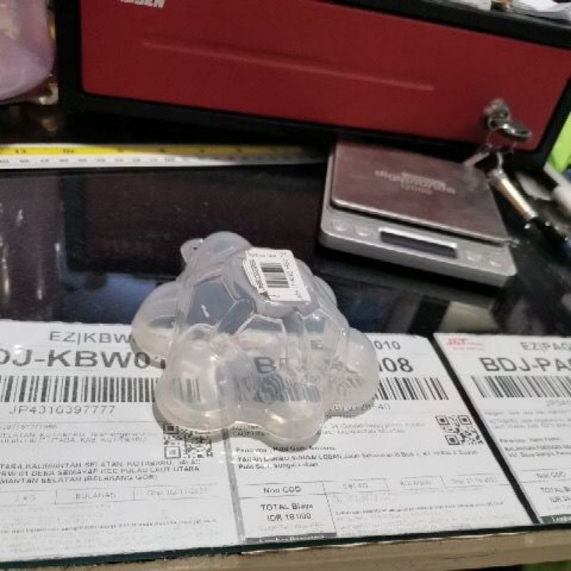 cetakan agar agar Green leaf kecil kura