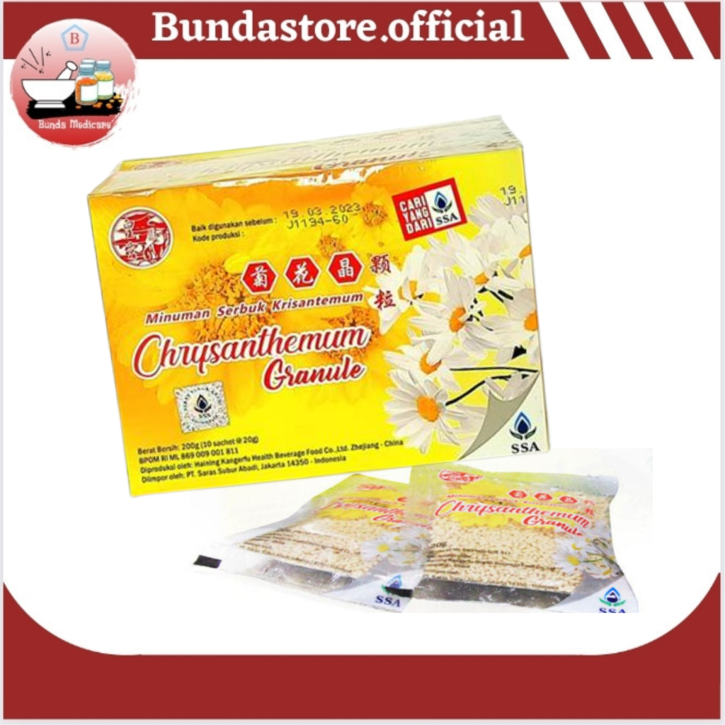 

Chrysanthemum Tea Crystal / Teh Kembang Krisan 20gr/ Seruni SSA