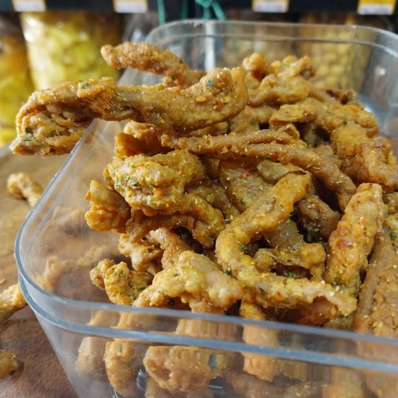 

Keripik Usus Crispy Pedas, lezat dan gurih TRIWANDI SNACK