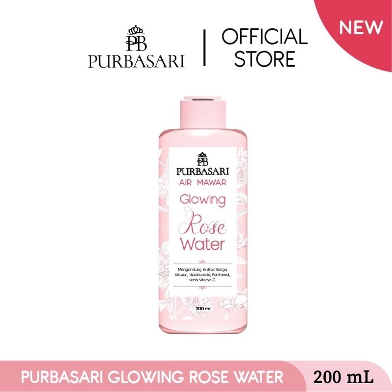 PURBASARI Air Mawar Glowing Rose Water