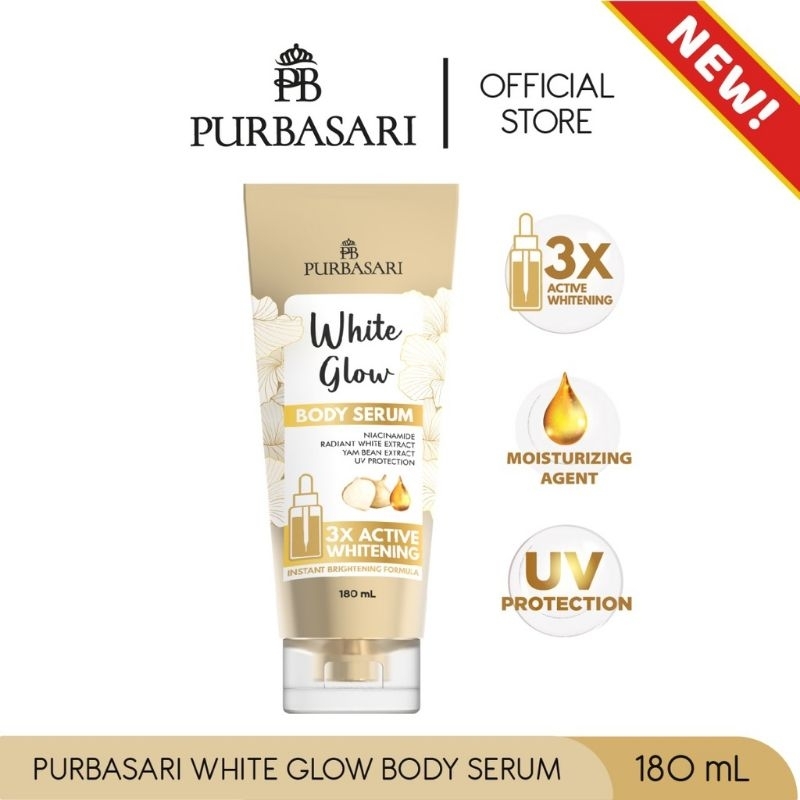 PURBASARI Body Serum Skin Firming | White Glow 180ml