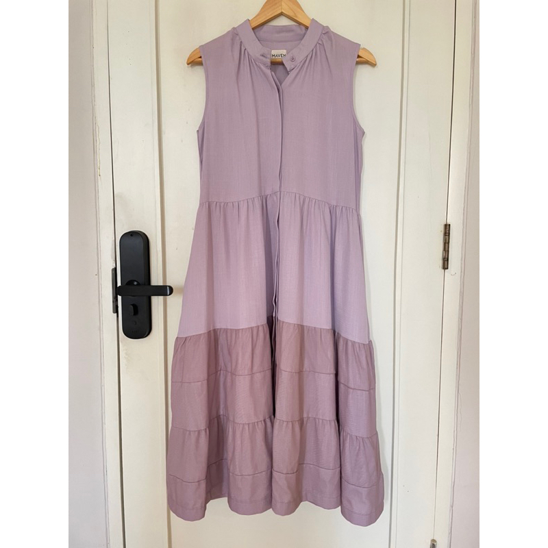 Preloved - Maven - Mist Dress Pink Purple