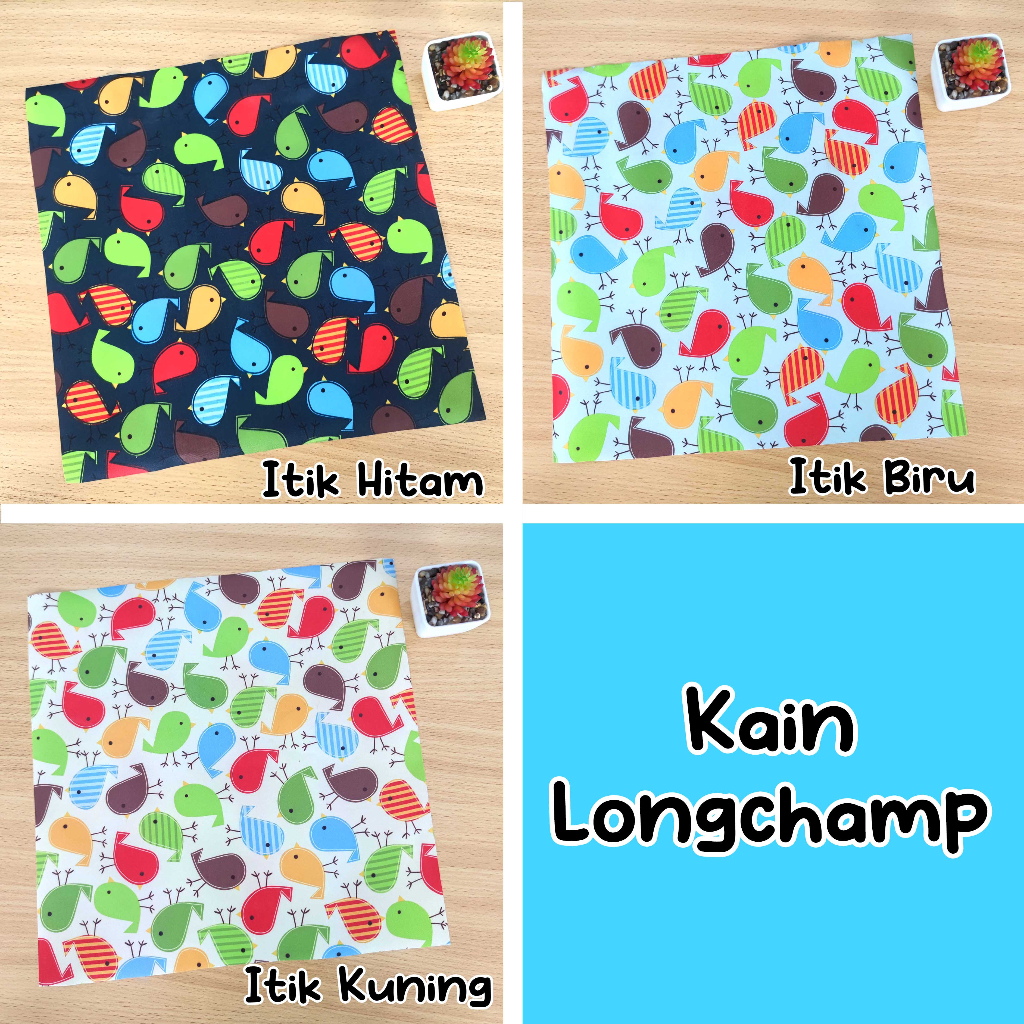 Kain Longchamp Meteran Kucing