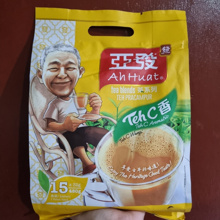 

ah huat teh c ahhuat tea blends teh c aromatic