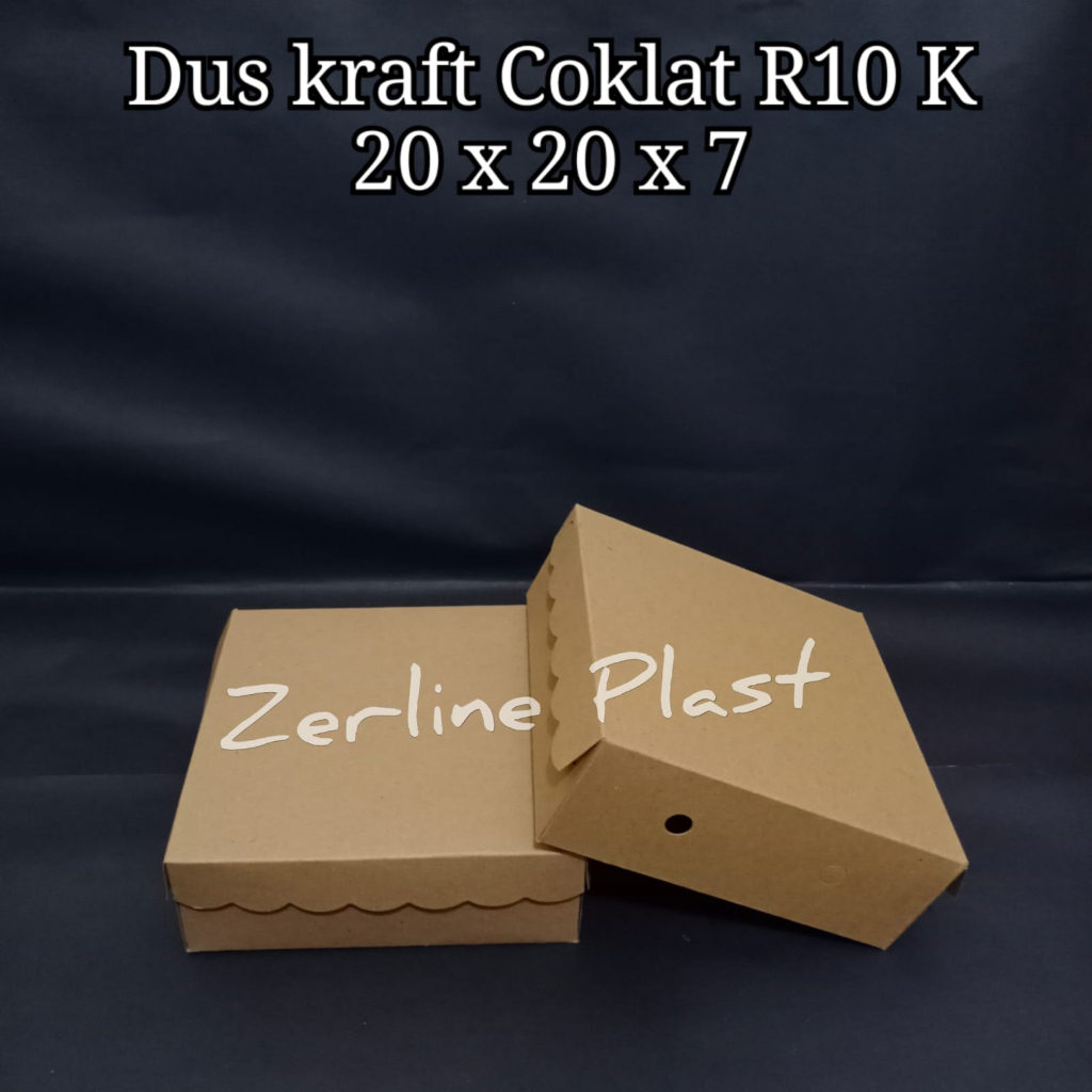 Dus Snack KRAFT - Box Kue Makanan/Snack [ECERAN]