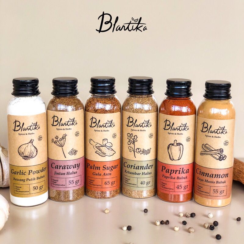 Blantika mustard powder - bubuk mustard mustar spices