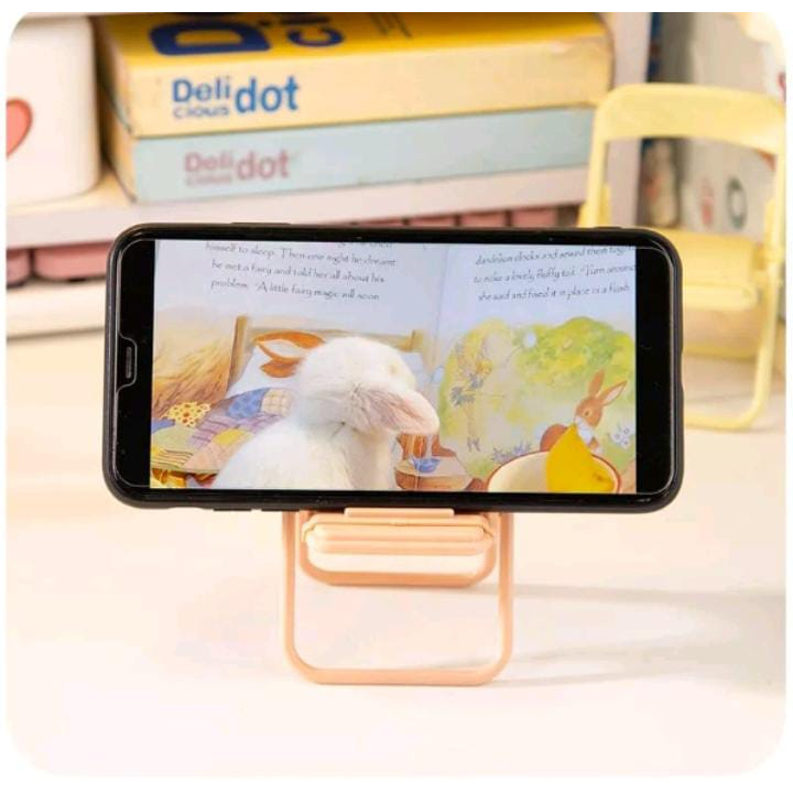 STAND HOLDER HP BENTUK KURSI LUCU PHONE HOLDER CHAIR SHAPE