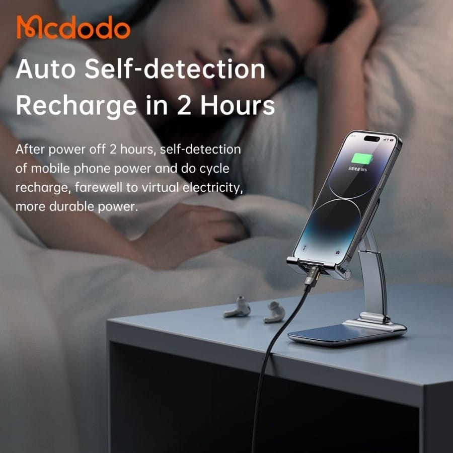 Mcdodo Kabel Data Type C To Lightning iPhone Automatis Power Off PD36W LED Fast Charging