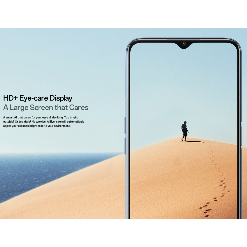 OPPO A54S HP RAM 4/64G ARANSI TOKO 2 TAHUN [5000mAh,13MP Triple Camera, HD+ Eye-care Display]
