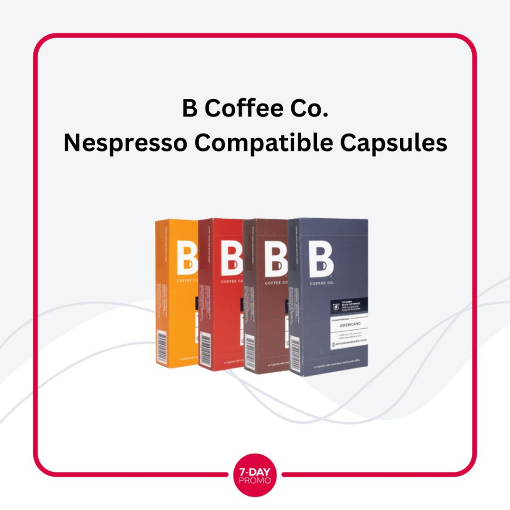 B Coffee Co. Nespresso Compatible Capsules Kopi Kapsul