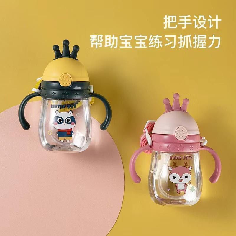 BOTOL MINUM BAYI BALITA MAHKOTA YQ-6769 ( 560ml ) YQ-0101 ( 370ml )