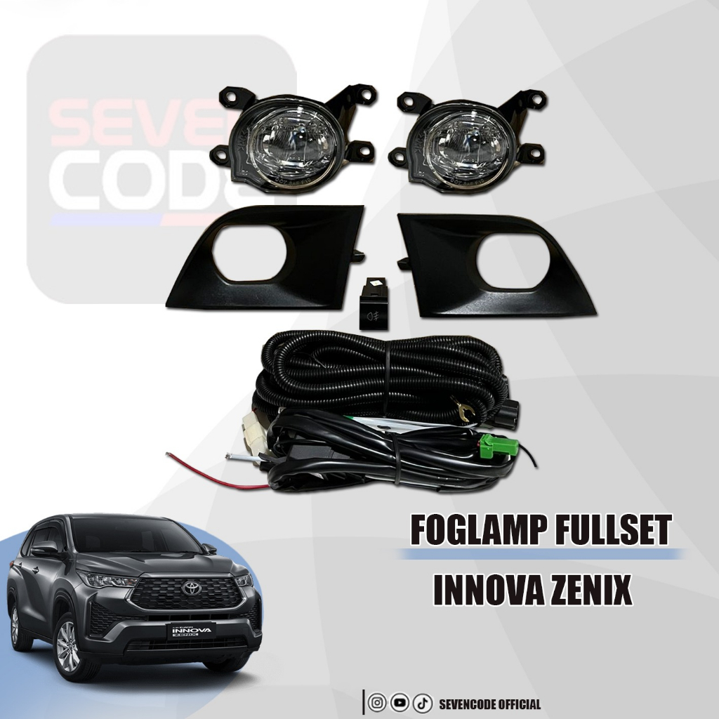 FOGLAMP INNOVA ZENIX HYBRID LAMPU KABUT INNOVA ZENIX G V TW DLAA