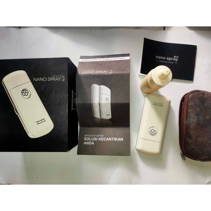 Nano Spray 2 ORIGINAL MGI Preloved Seken Second