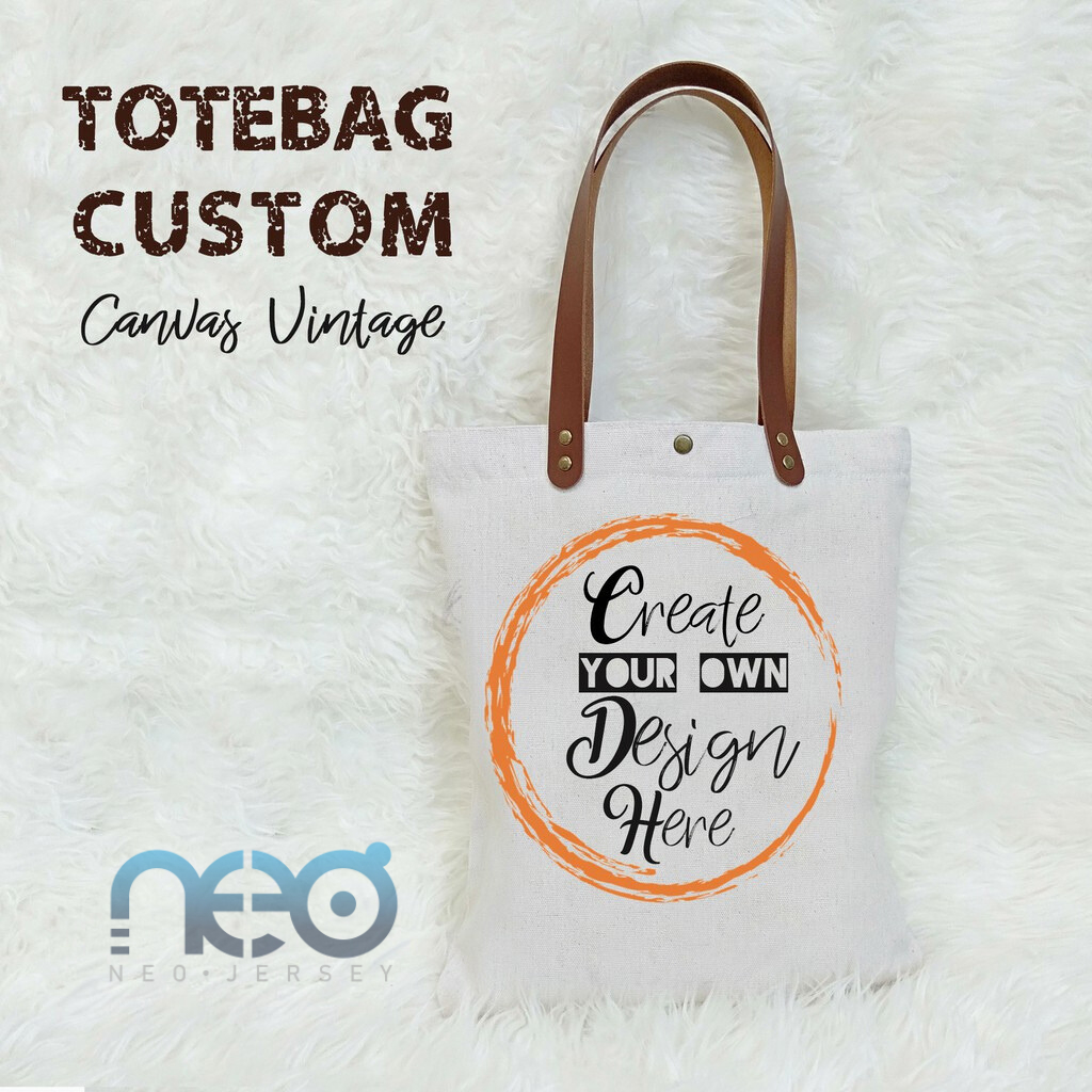 Riashop - Tote Bag Custom Suka Suka | Tote bag Kanvas Premium