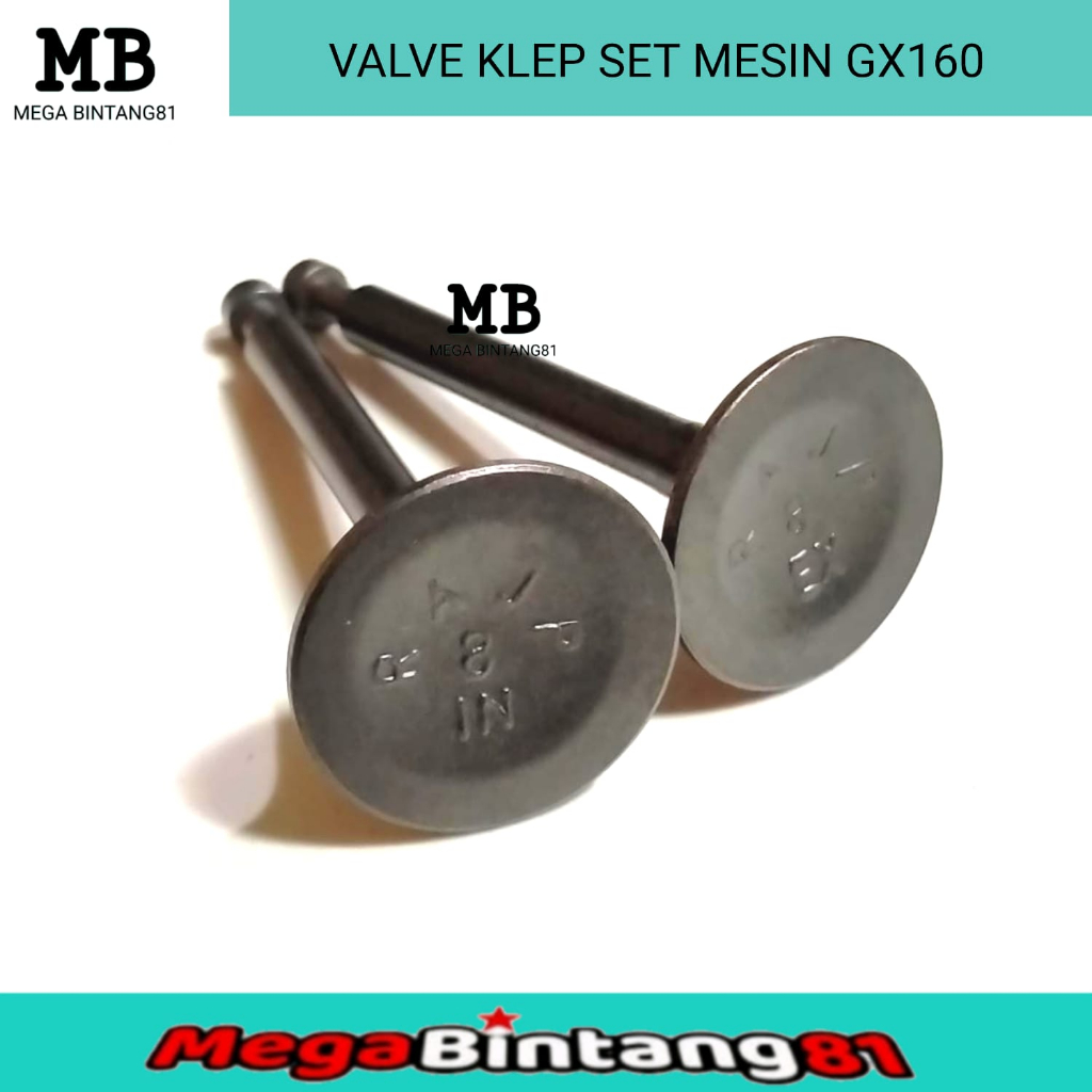 Klep set GX160 Valve set GX160 Klep GX 160 GX200
