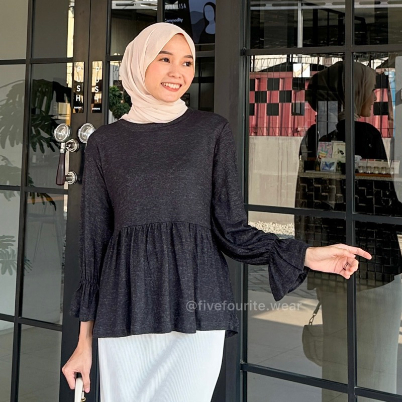 Licia top ~ by Fivefourite.wear | atasan wanita | top wanita | atasan rajut