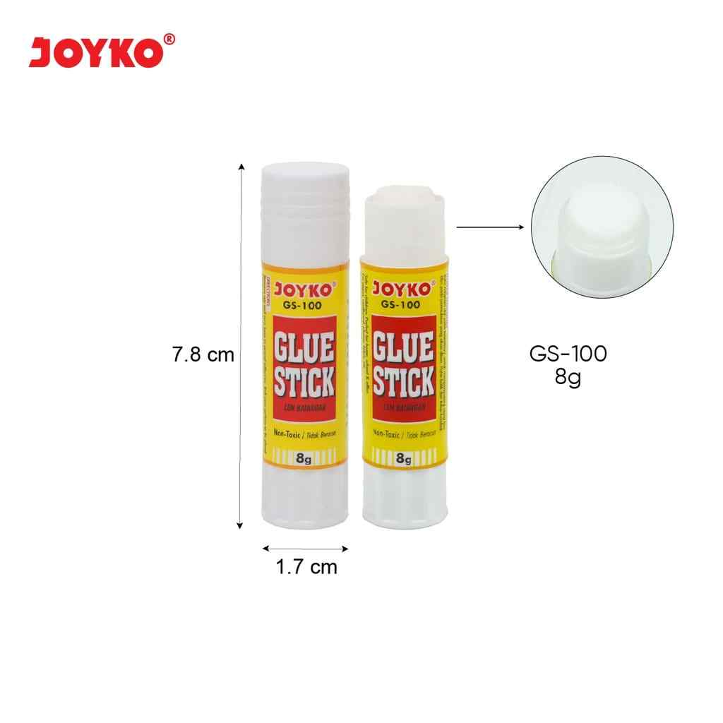 LEM GLUE STICK JOYKO 8 GRAM /LEM STIK KERTAS 8 GR (1pcs)