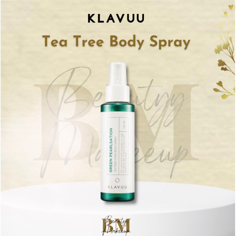 KLAVUU Green Pearlsation Tea tree body spray