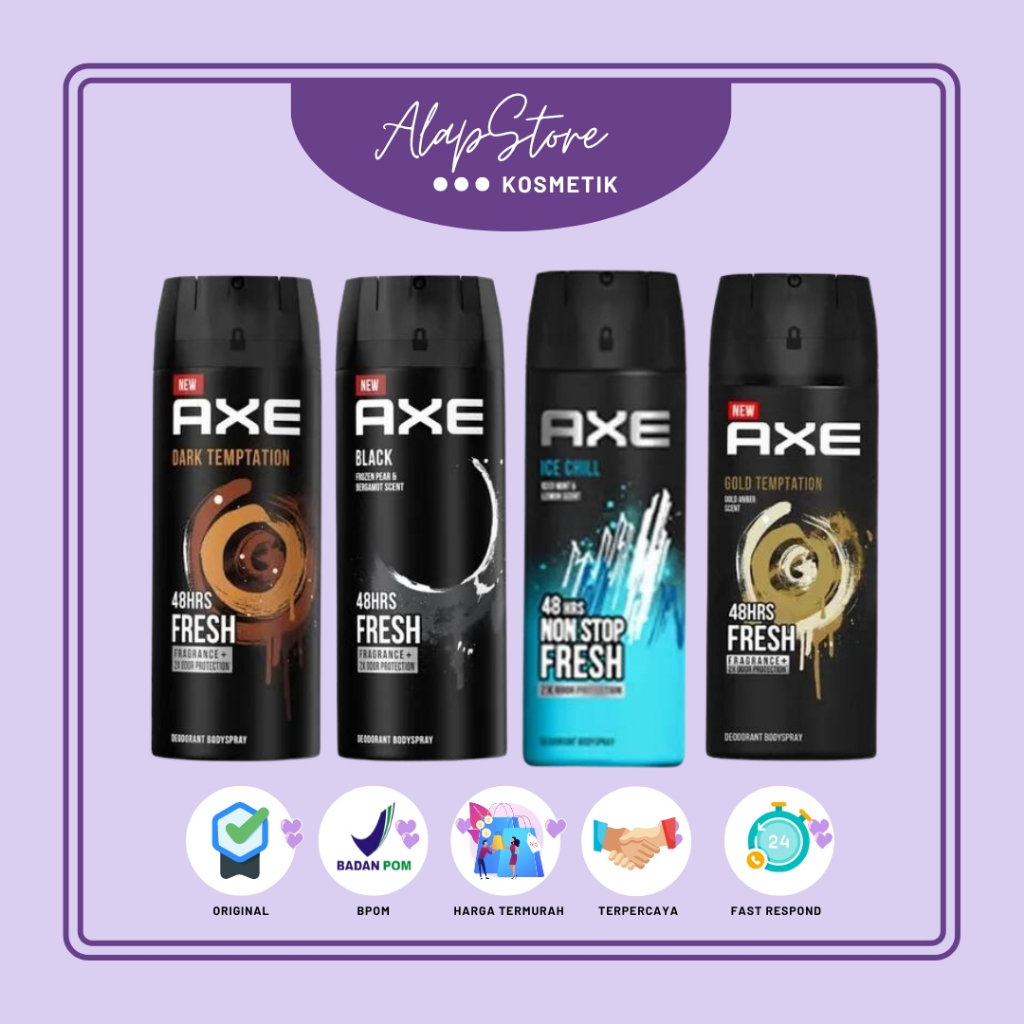 Axe  Deodorant Body Spray All Varian