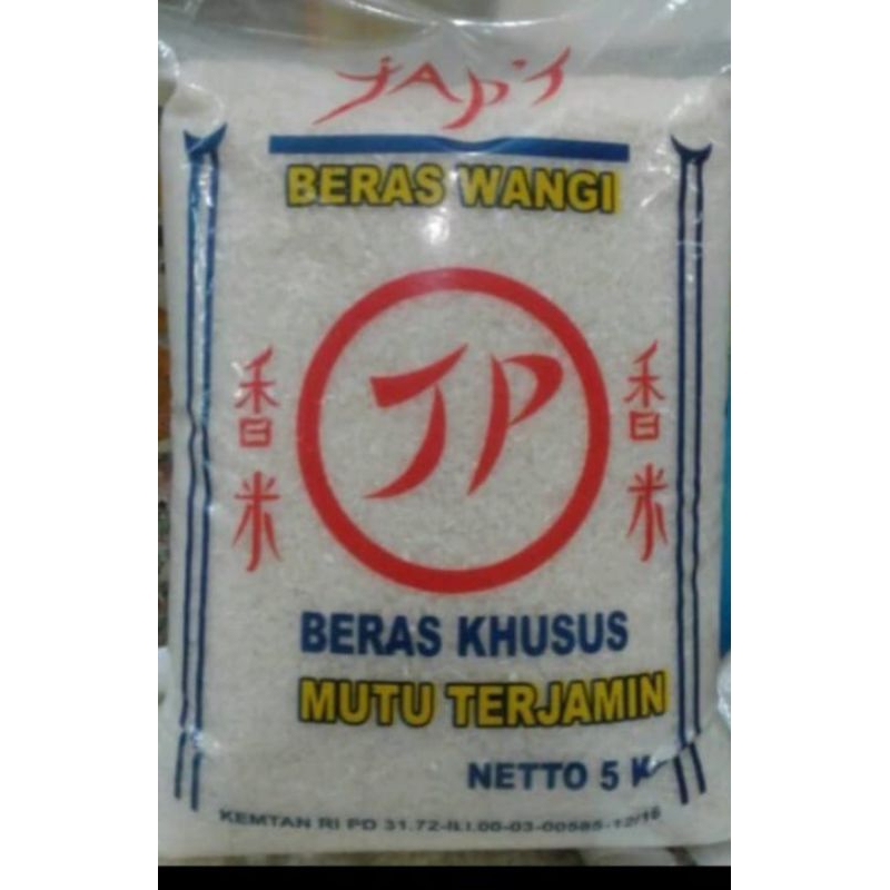 

Beras Pandan Wangi merk JP @5kg