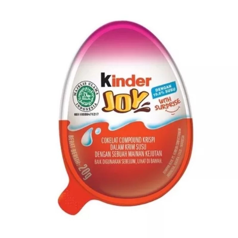 Kinder Joy Coklat 20gr /makanan ringan