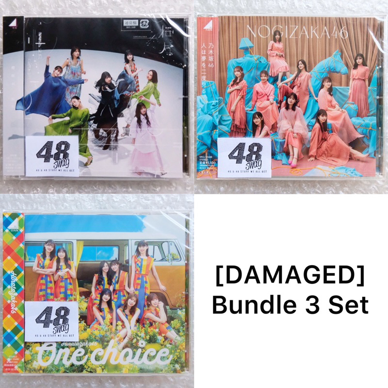 Sakurazaka46 5th Single - Sakurazuki Regular, Nogizaka46 32nd Single - Hito wa Yume wo Nido Miru Reg