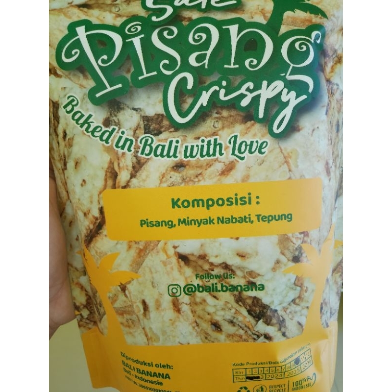 

PISANG SALE CRISPY BALI BANANA BALI 250GR