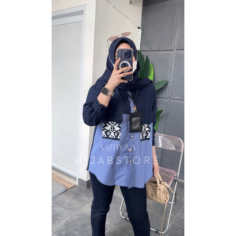 (BISA COD) LUCA BLOUSE / LONG TUNIK/ LUCA