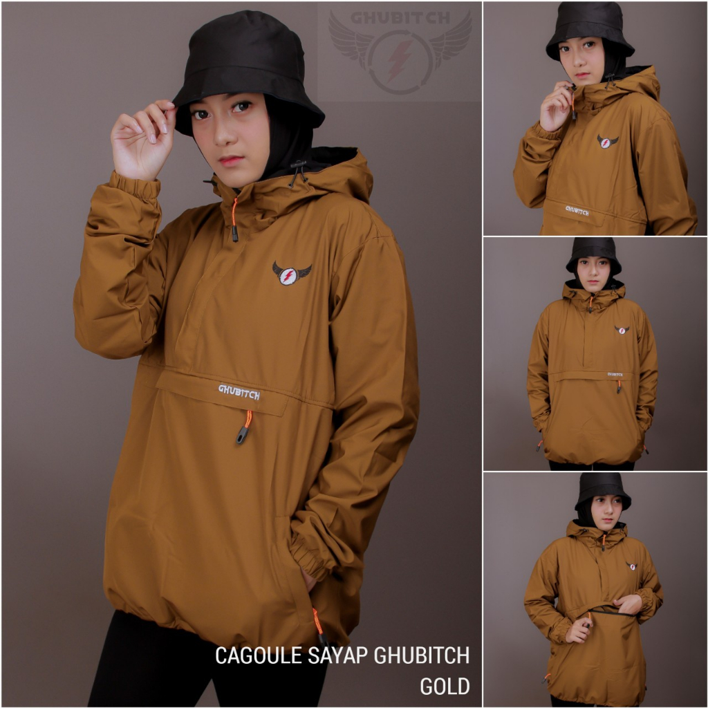 Jaket Cagoule Pria Jaket Sayap Ghubitch Jaket outdor Cagoule Premium