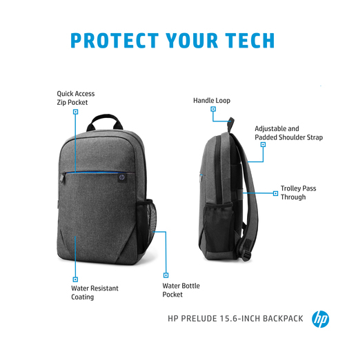 NEW Tas Laptop HP Prelude Backpack 14&quot; - 15.6&quot; Inch ORIGINAL