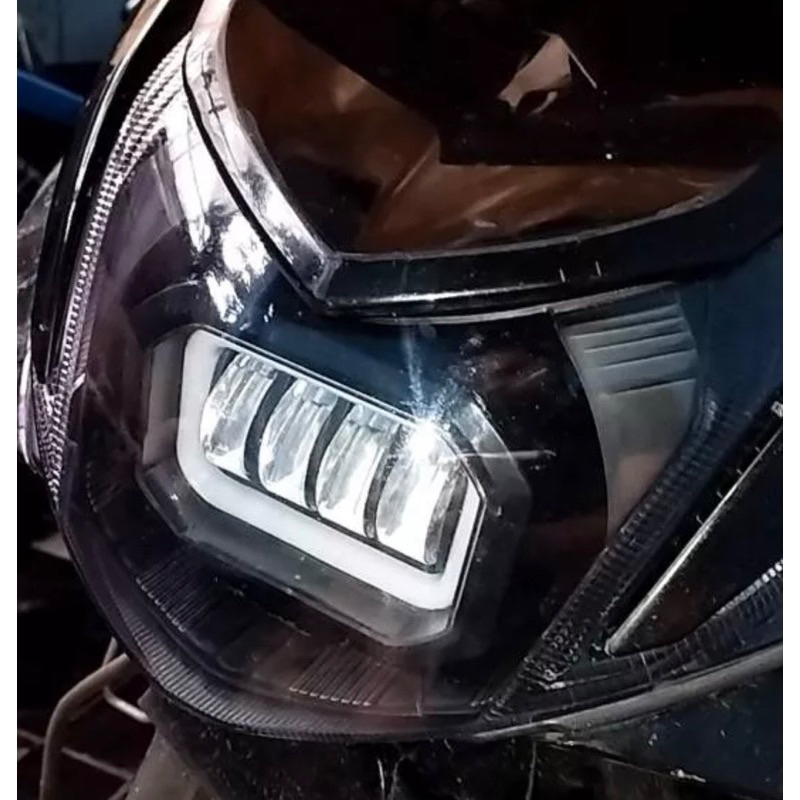 Lampu Daymaker K40 Daymaker 4D PNP Motor Mobil Universal Custom