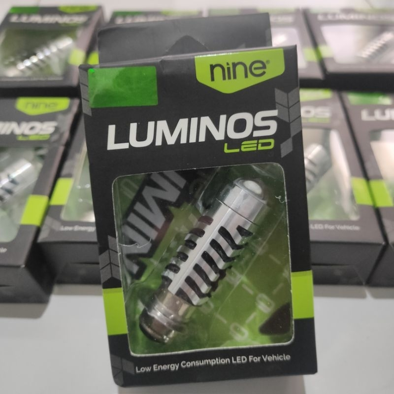 VARIASI BOHLAMP Luminos LS2 H6 - Nine / Lampu LED Motor Laser 2 Warna + Senja Origina LUMINOS H6
