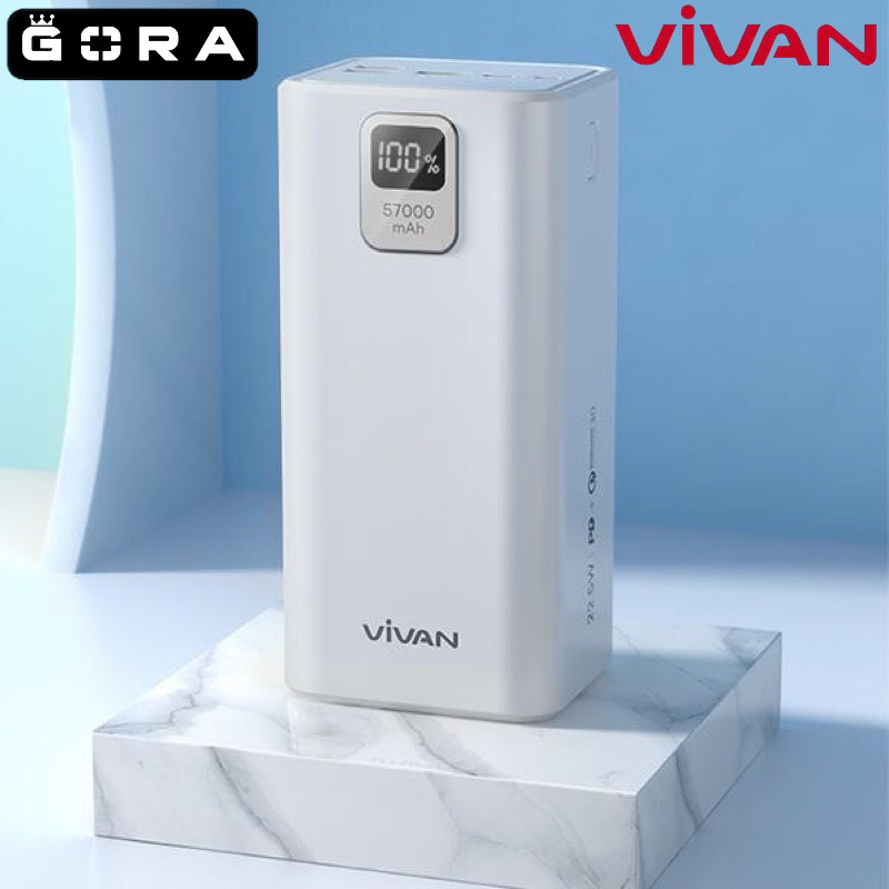 Powerbank VIVAN VPB-B60 57000mAh Quick Charger 3.0 Original