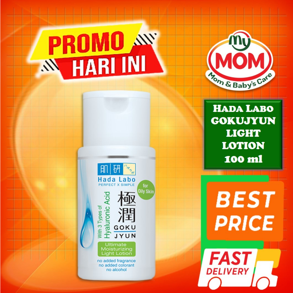 [BPOM] Hada Labo Gokujyun Light Lotion 100ml / Hadalabo Light Lotion / MY MOM