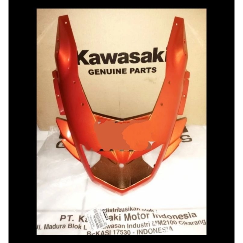 Batok Lampu Fairing Orange Ninja Rr 150 New Original