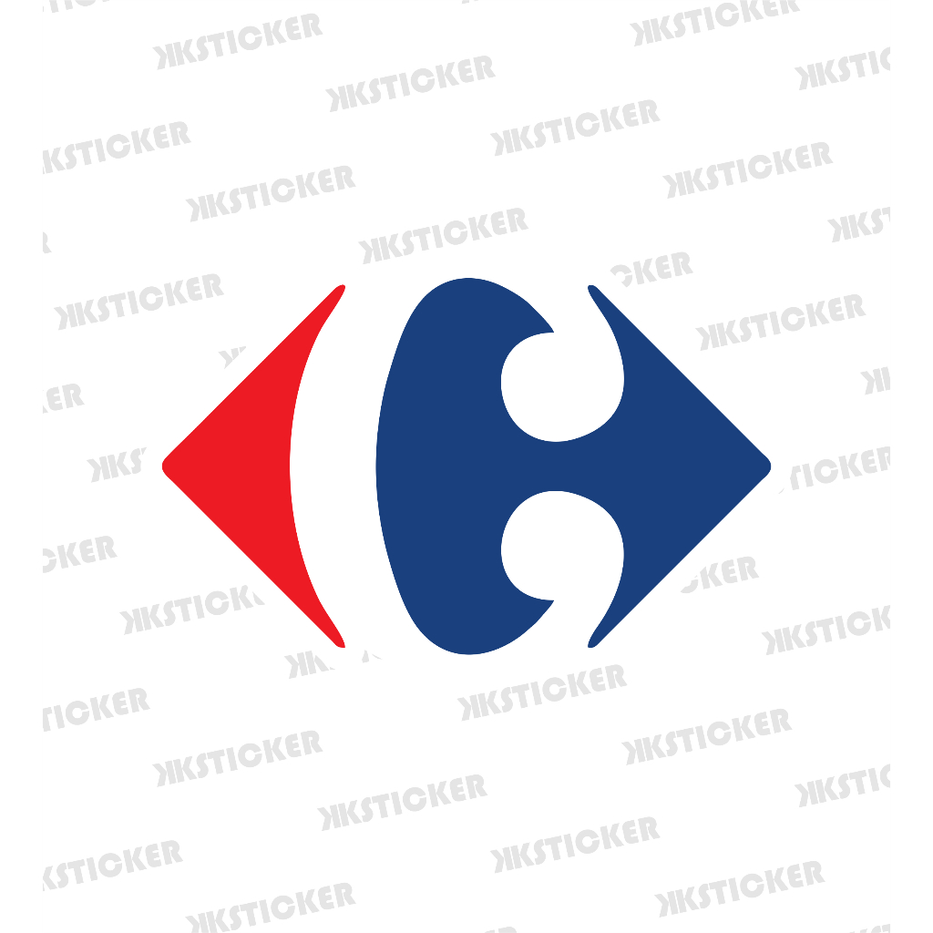 

Sticker Carrefour | Stiker Vinyl Anti air + Laminasi