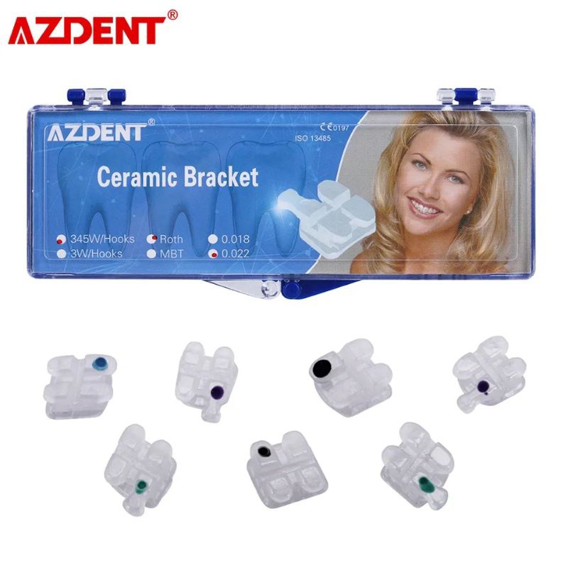 Bracket MINI ROTH 022 Behel METAL CERAMIC Dokter Gigi Roth 022 High Quality Behel Perawatan