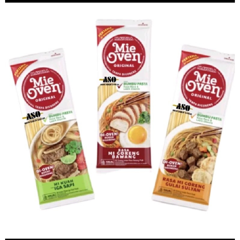 

MI OVEN MAYORA MI LURUS GORENG KUAH 78GR ECER