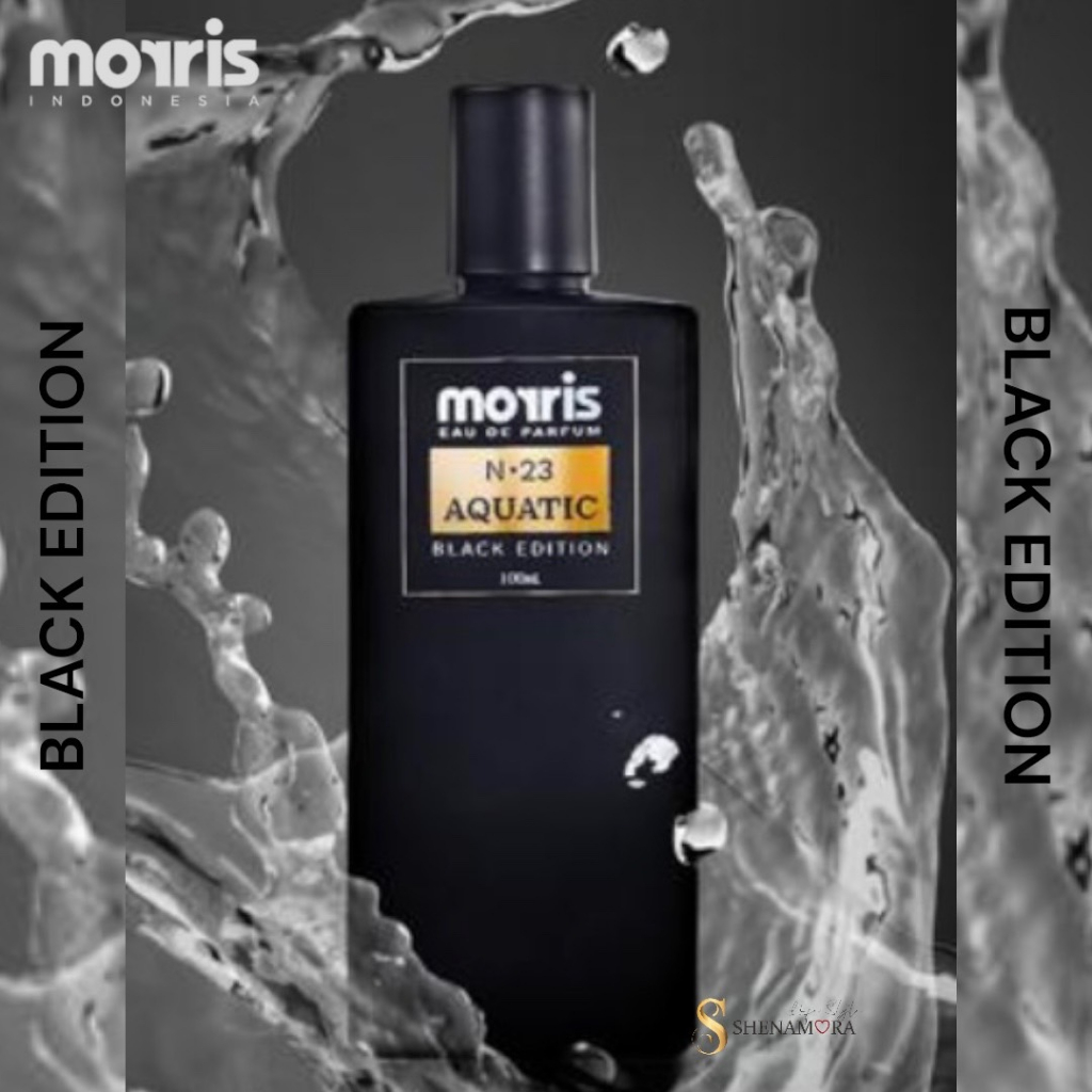 Morris Eau De Parfum Pria | Black Edition 100mL